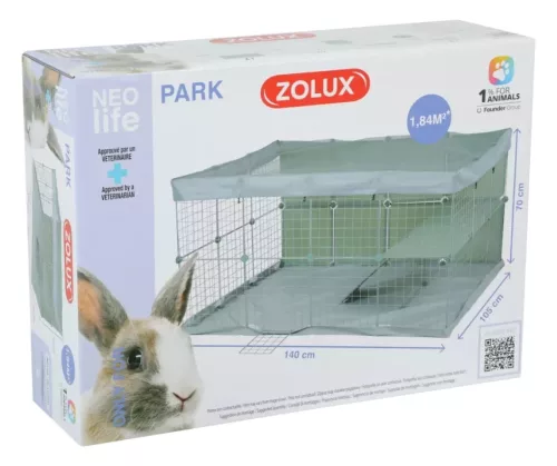 ZOLUX Neolife Karám Fém-Műanyag Kisállatoknak 32 elemes 35x35cm