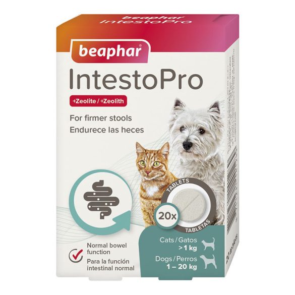 Beaphar Intestopro tabletta S kistestű kutyák részére 20db