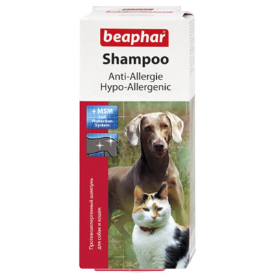 Beaphar Hypoallergén Sampon Kutyáknak és Macskáknak 200ml