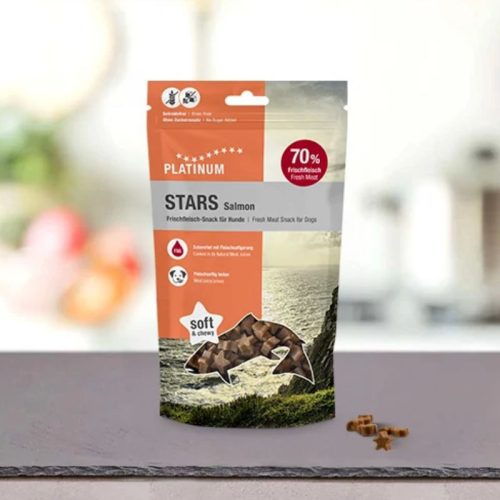Platinum Stars Snack Salmon 185g 