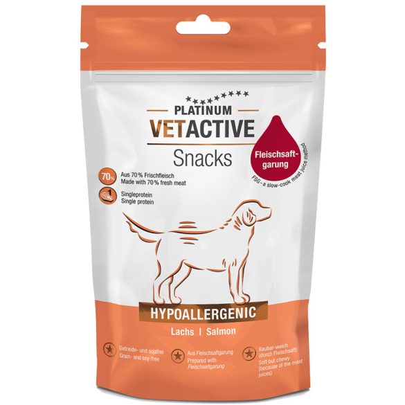 Platinum Vetactive Snack Hypoallergenic Salmon 200g