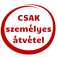 CSAK személyes átvétel